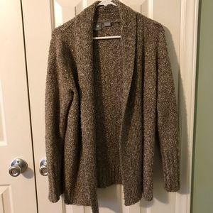 Brown sweater jacket like new